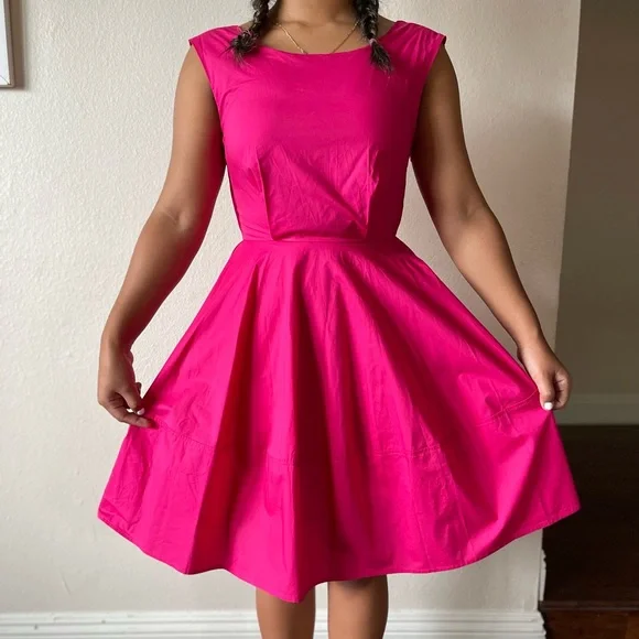 Hot pink sundress - Picture 1 of 2